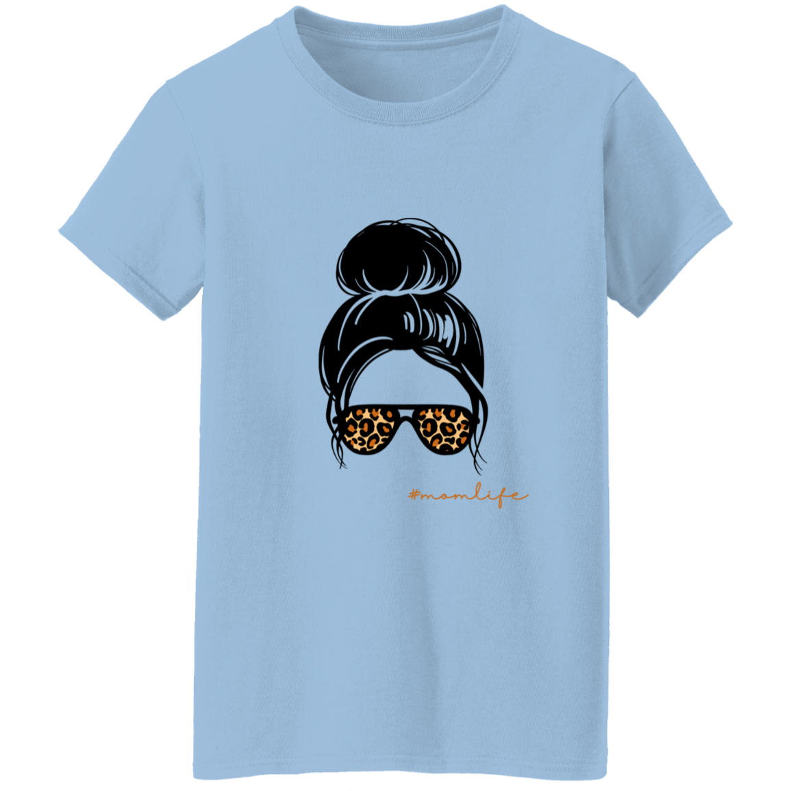#momlife leopard T-Shirt