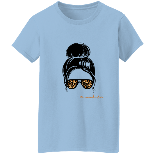 #momlife leopard T-Shirt