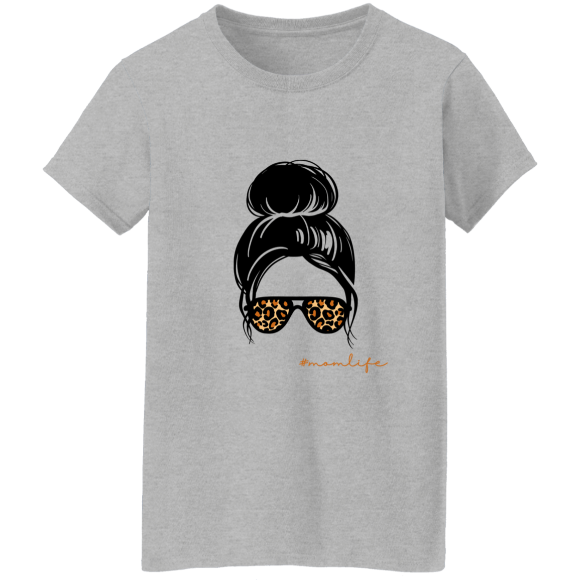 #momlife leopard T-Shirt
