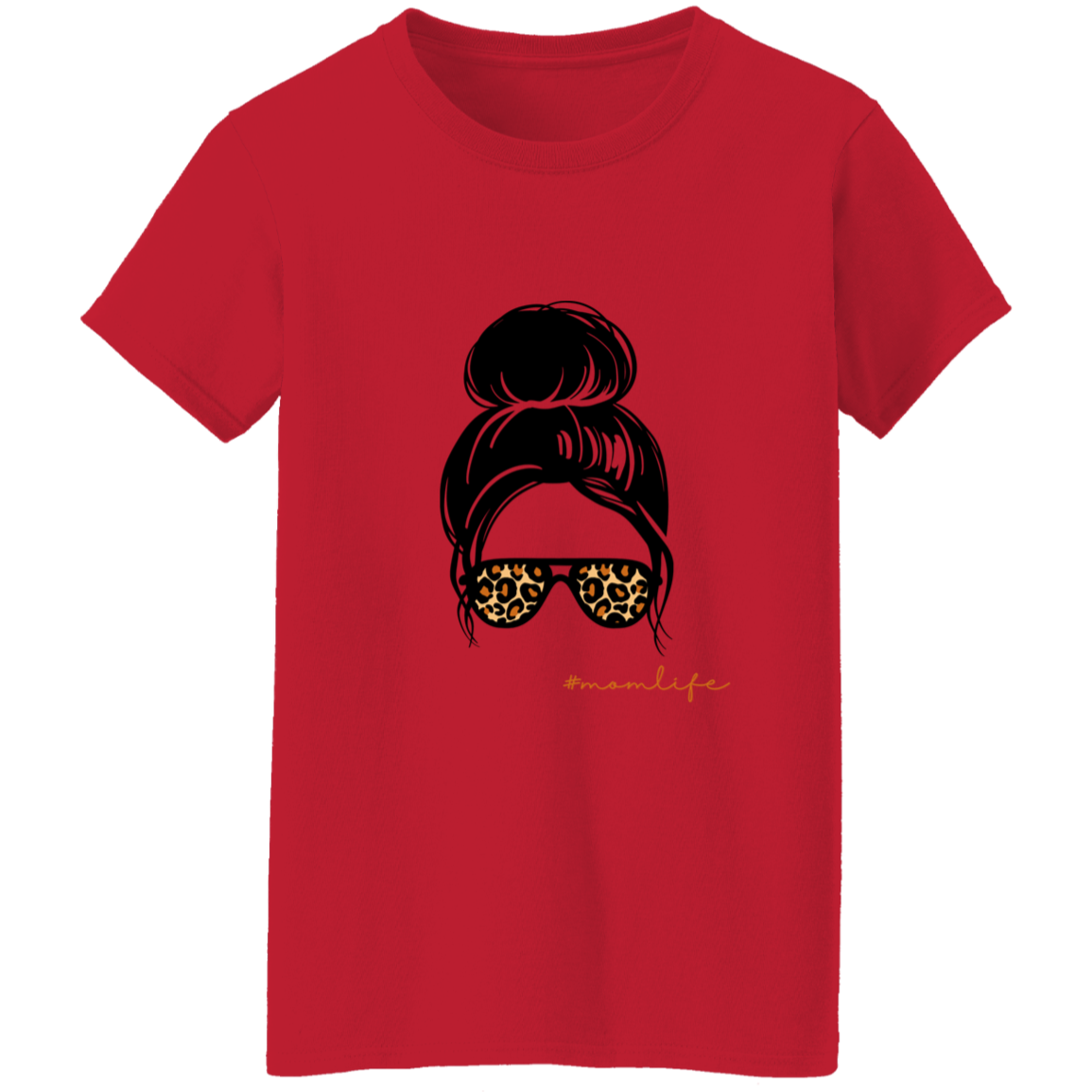 #momlife leopard T-Shirt