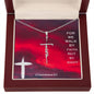 Faith Cross Necklace -We Walk By Faith ...